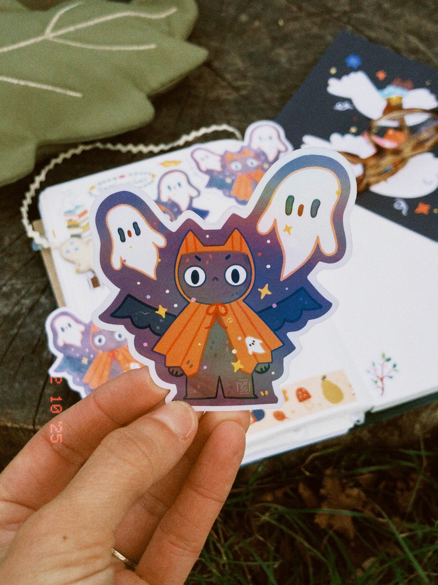 Sticker holographique "Chauve-Polly !"