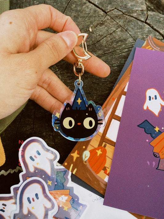 Porte clé "Polly la petite sorcière"