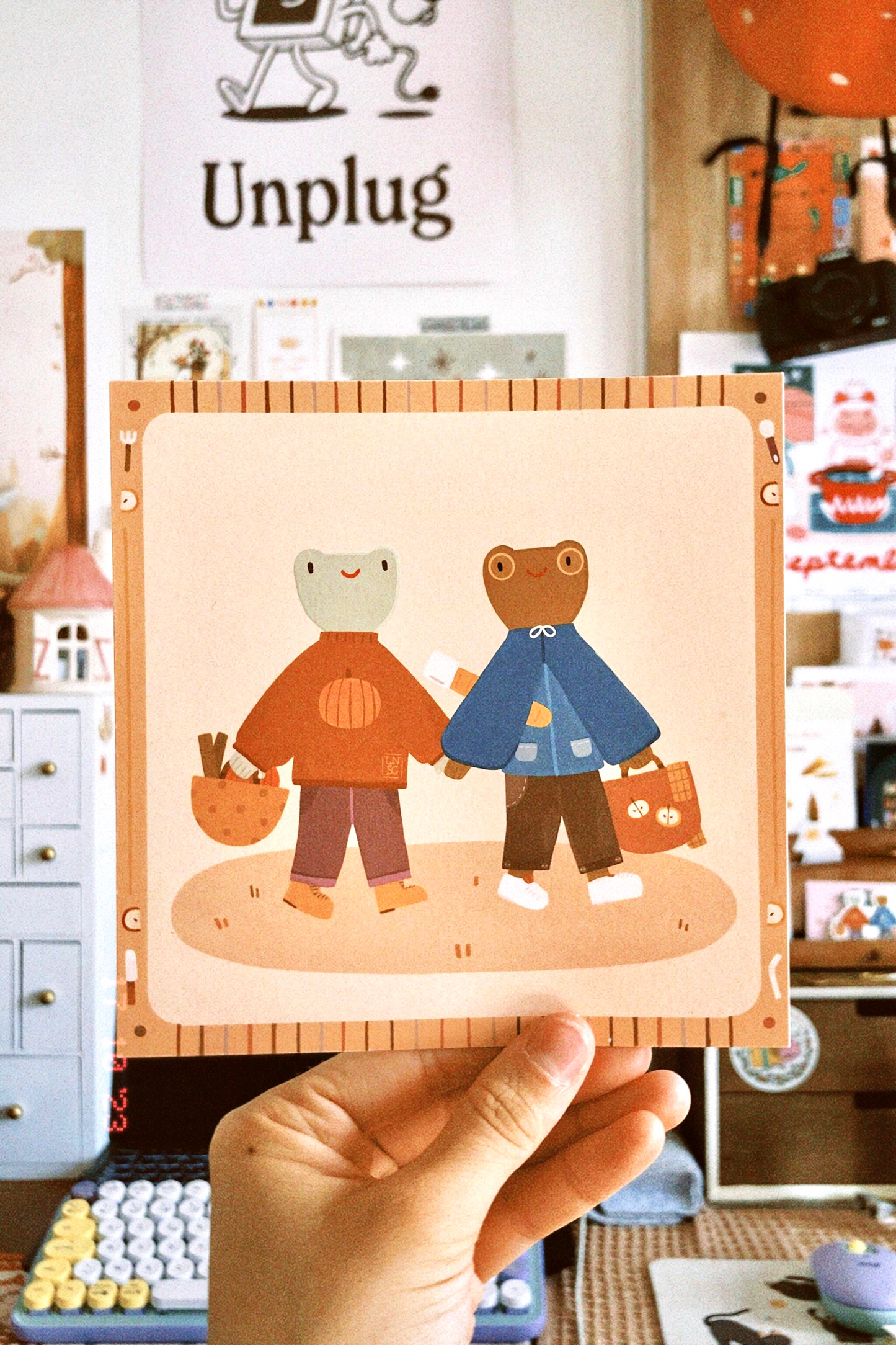 Illustration "Pique-nique" (A5, A4)