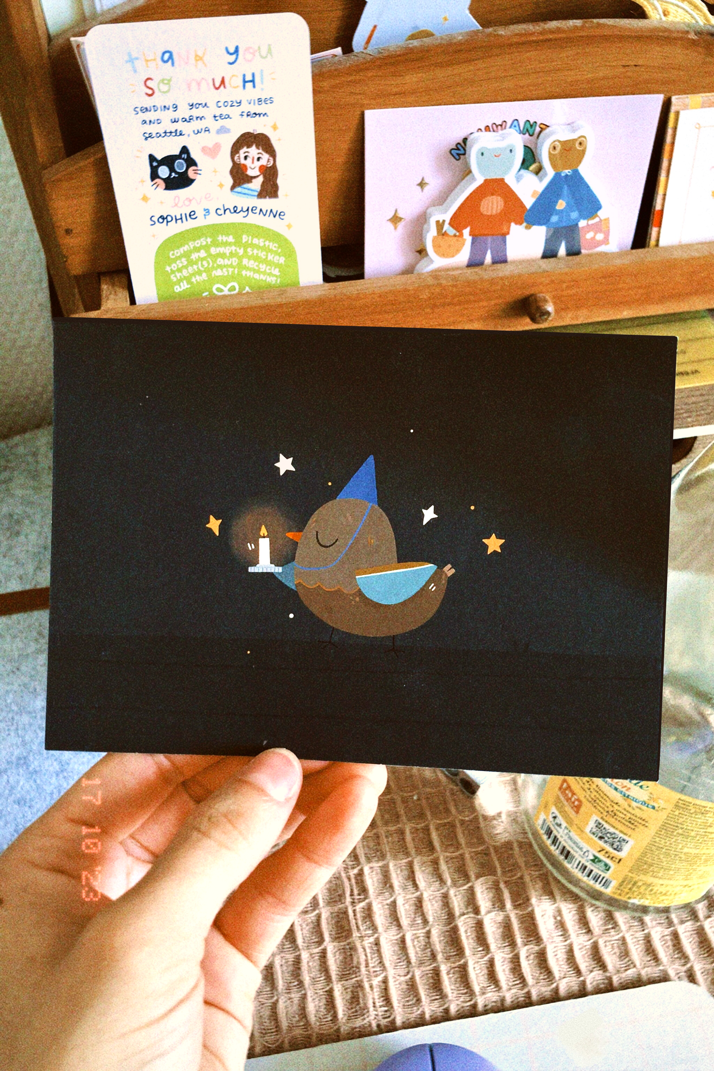 Illustration "Happy bir(th)day !" (A6, A5)