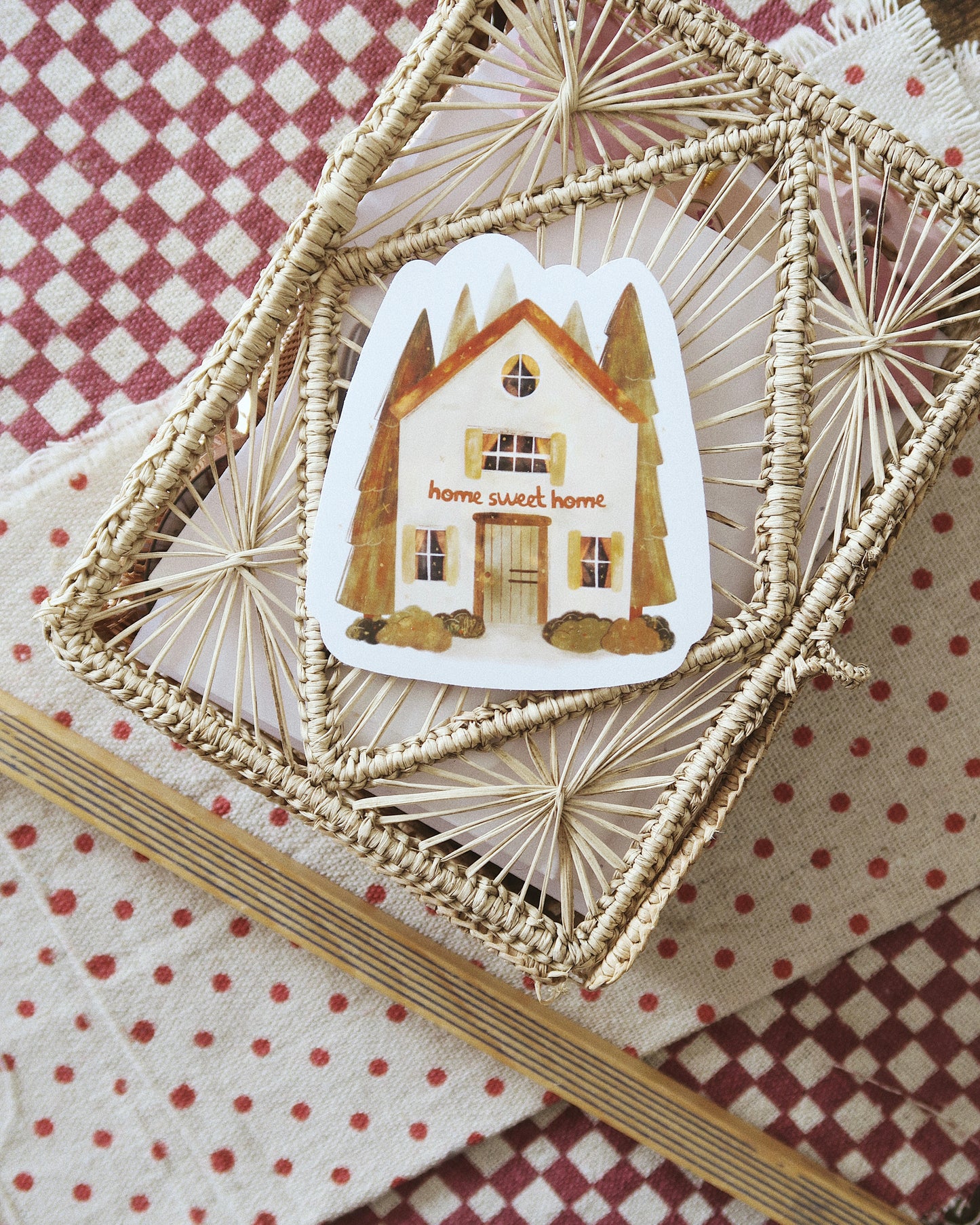 Sticker “home sweet home”