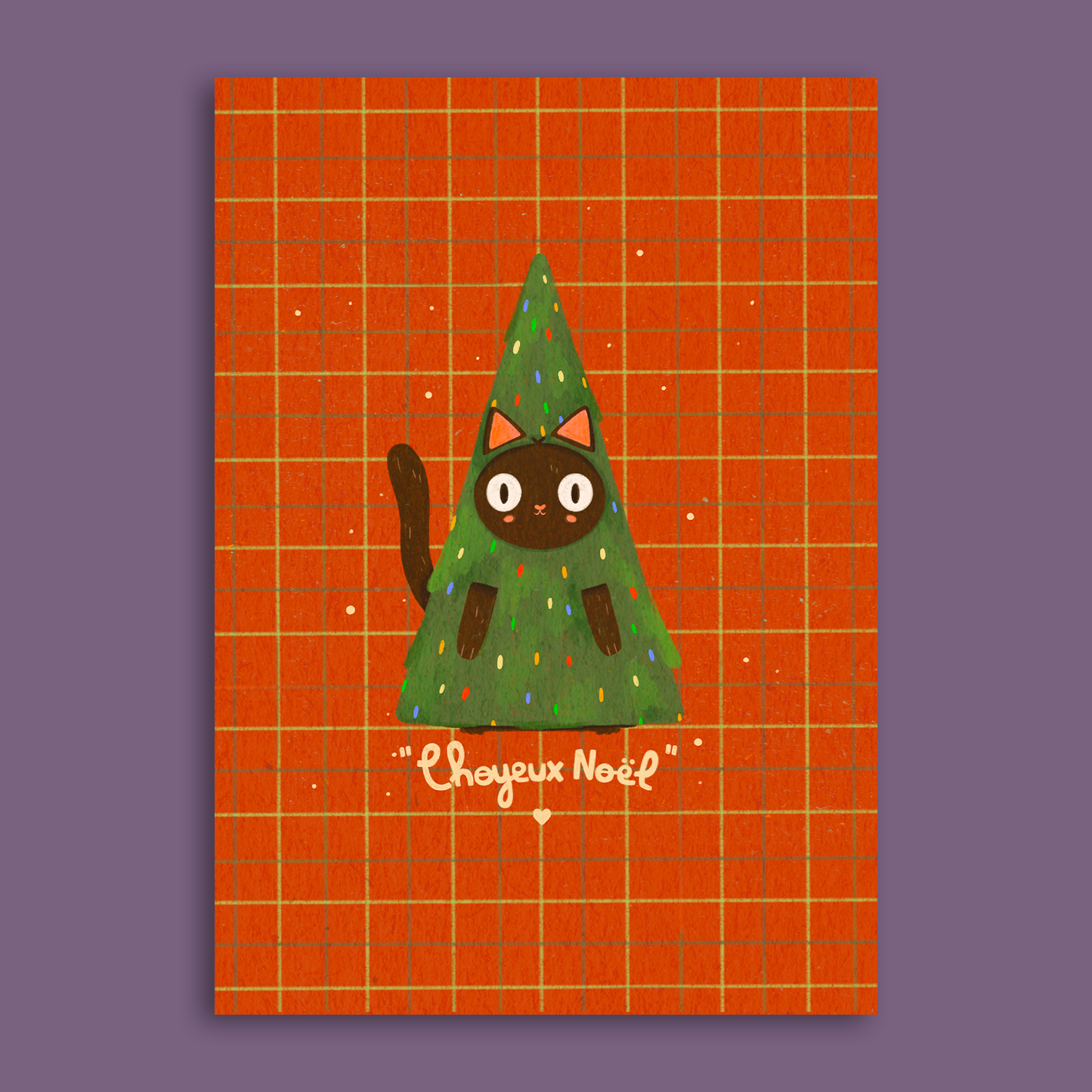 Illustration "Choyeux Noël" (A6, A5)
