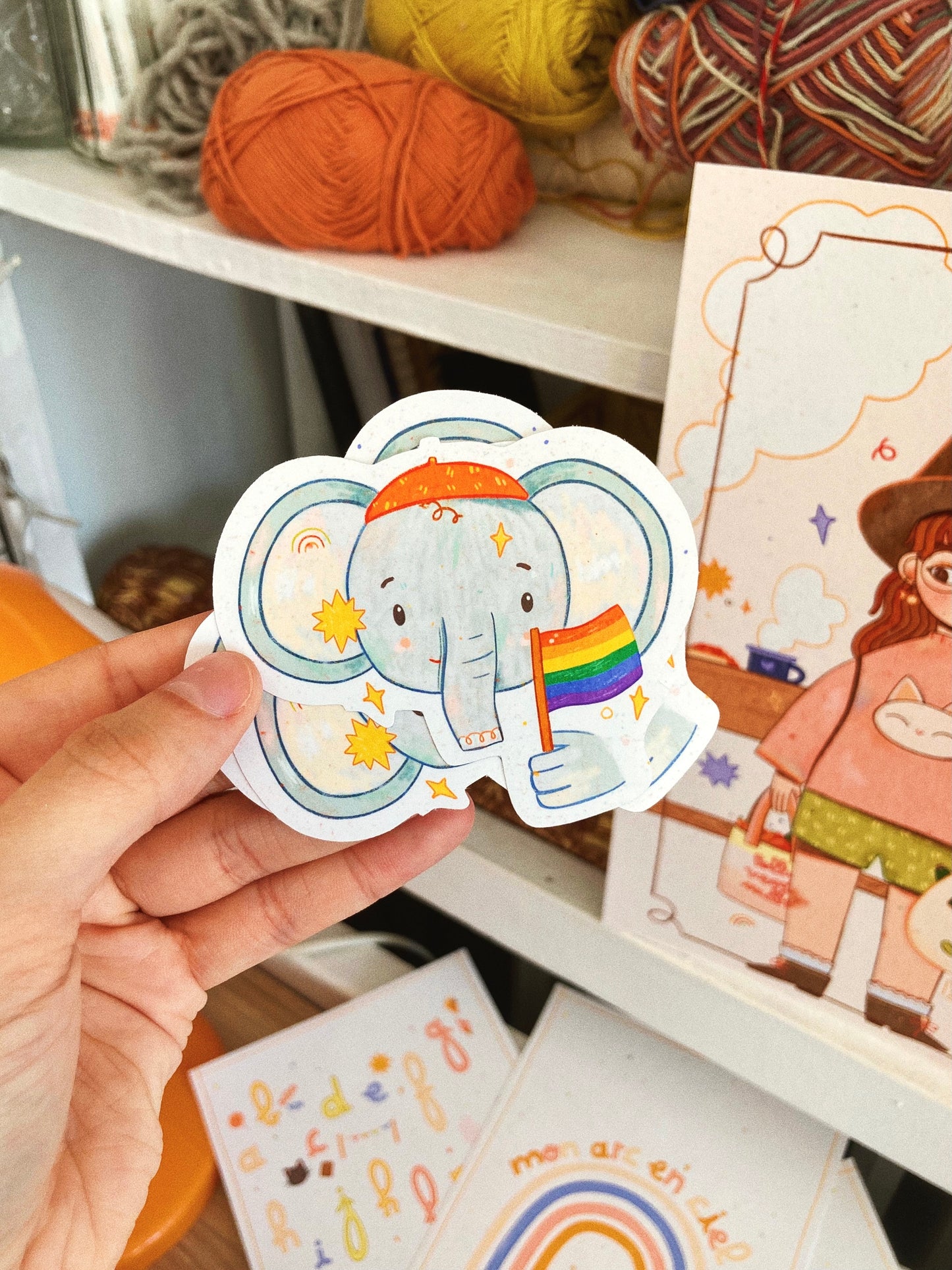Sticker "Happy pride !"