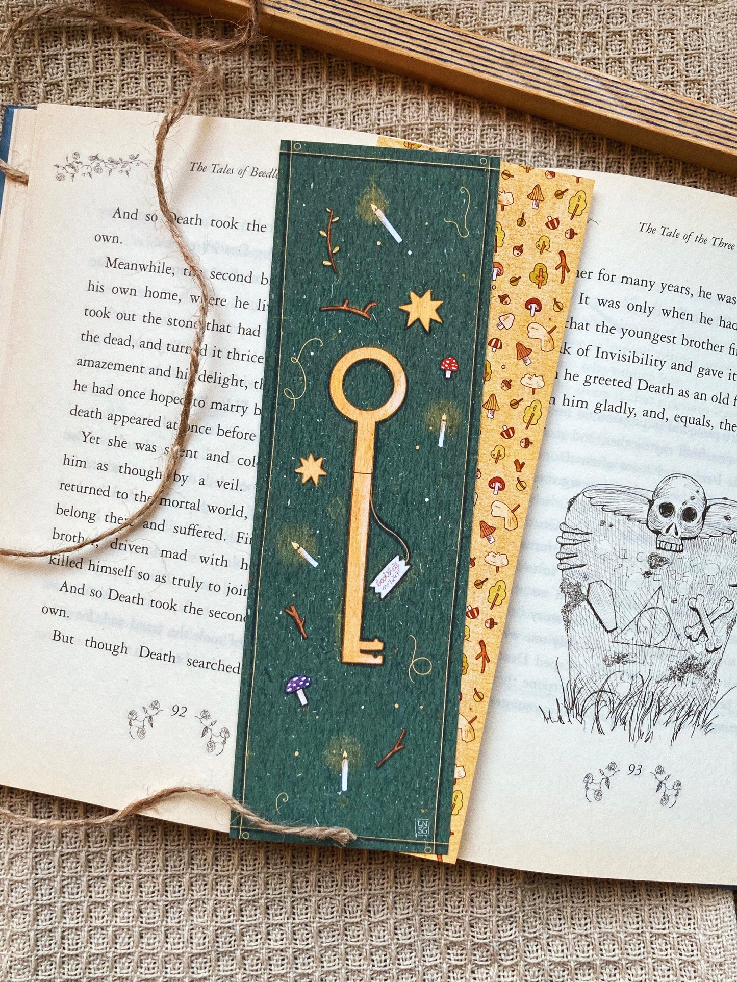 Marque-page de poche - Clé