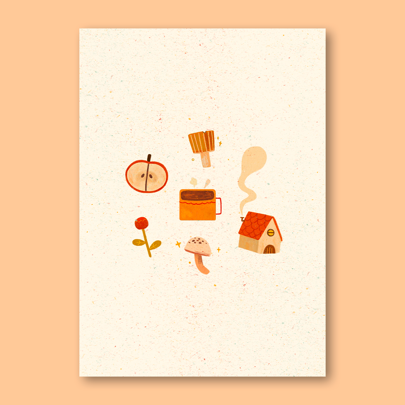 Illustration "Mes articles d'automne" (A6, A5)
