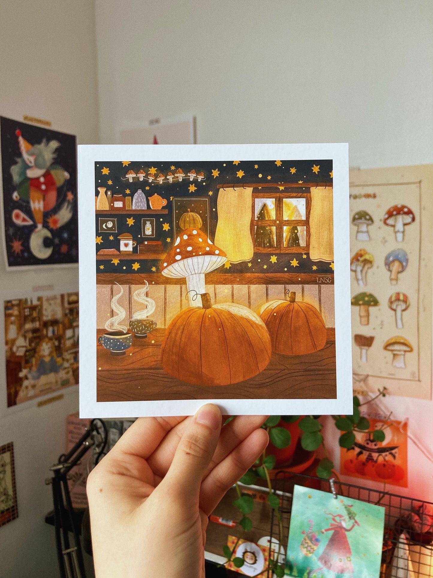 Illustration "Still life" (A5, A4, A3)