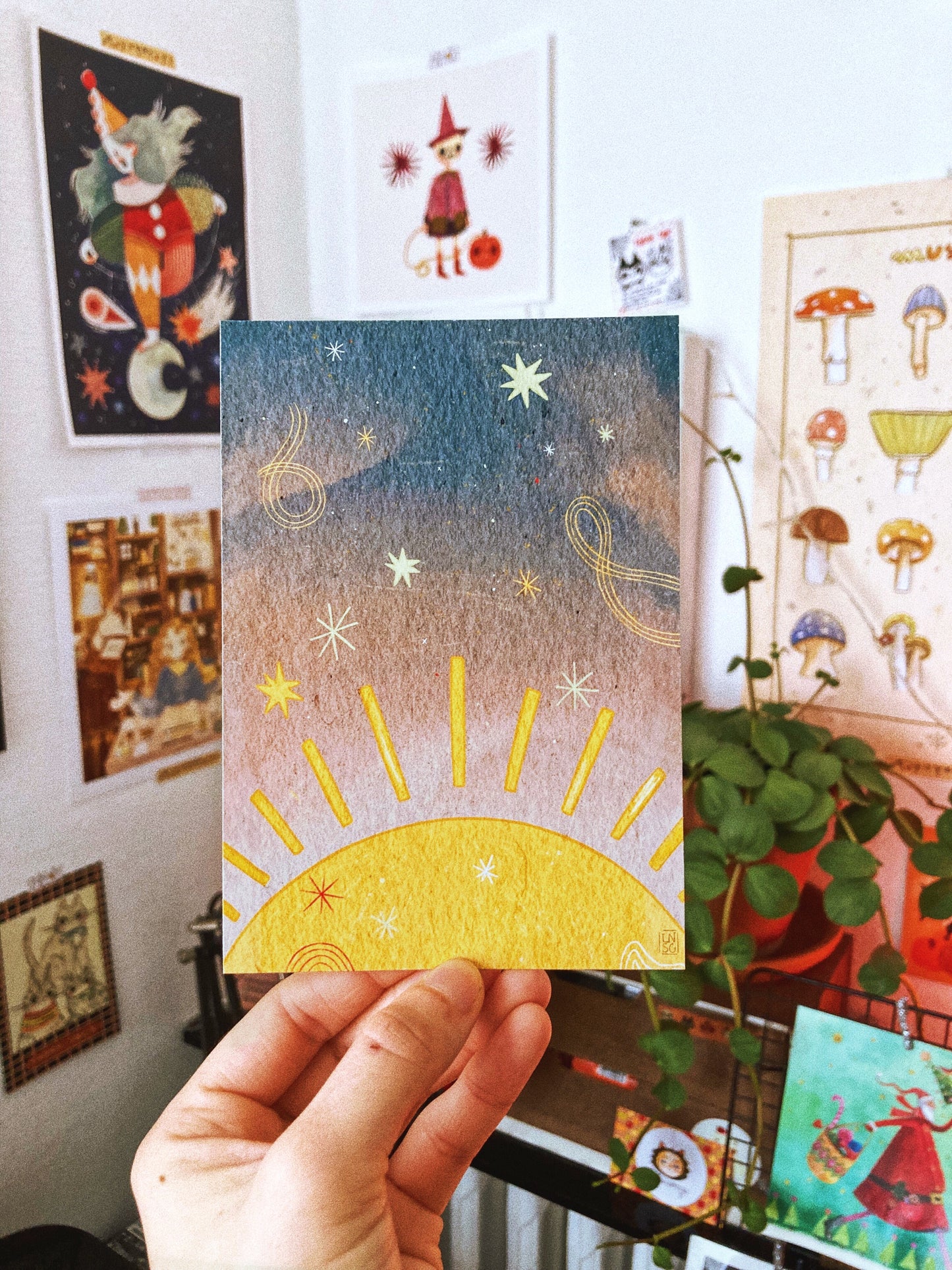 Illustration “Galaxie” (A6, A5)