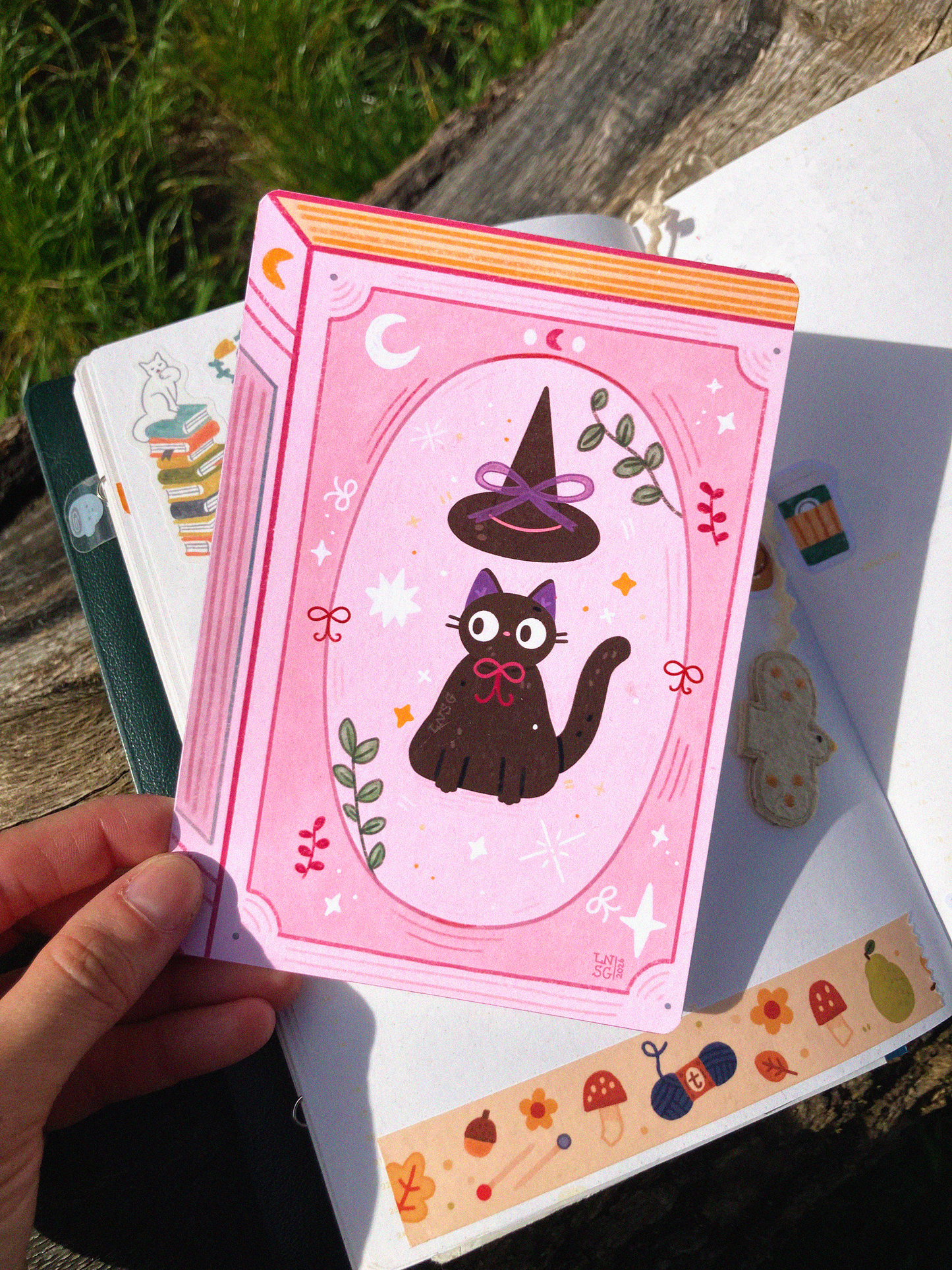 Illustration "Polly's enchanted stories" (A6, A5, A4)