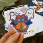 Sticker holographique "Chauve-Polly !"
