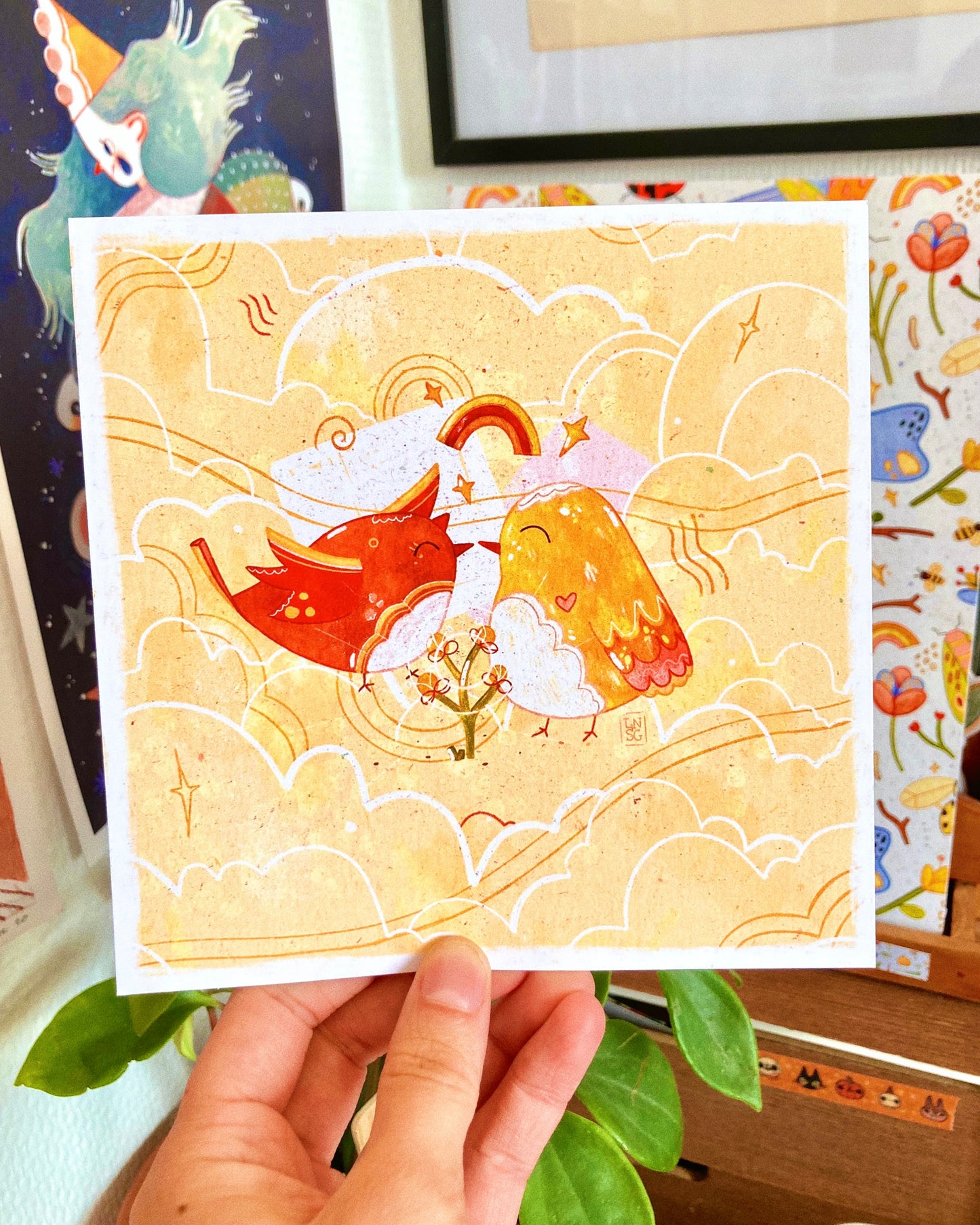 Illustration Chœur d'oiseaux