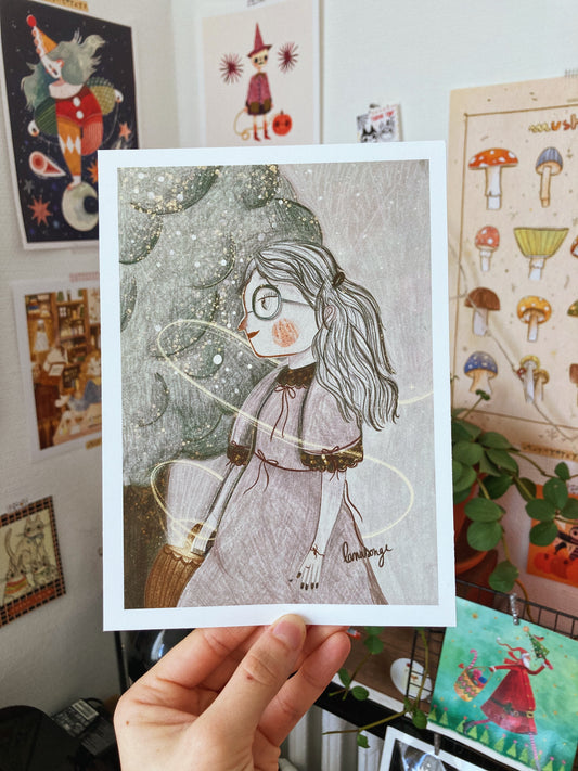 Illustration "Mystery Walk" (A5, A4)
