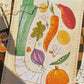 Illustration "Légumes en folie" (A6, A5, A4 et A3)